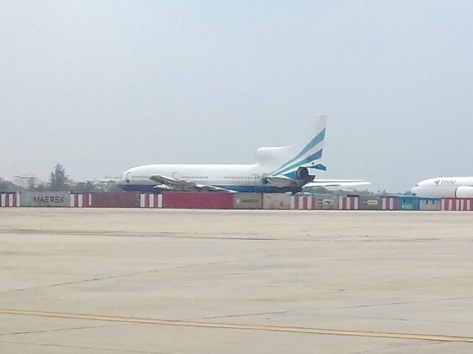 Aircraft apron at Don Mueang International Airport, Bangkok